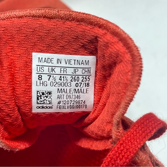 Adidas I-5923 Shoes Mens 8 Red Gum Soles Mesh Suede Running Sneakers D97346 - Picture 14 of 16